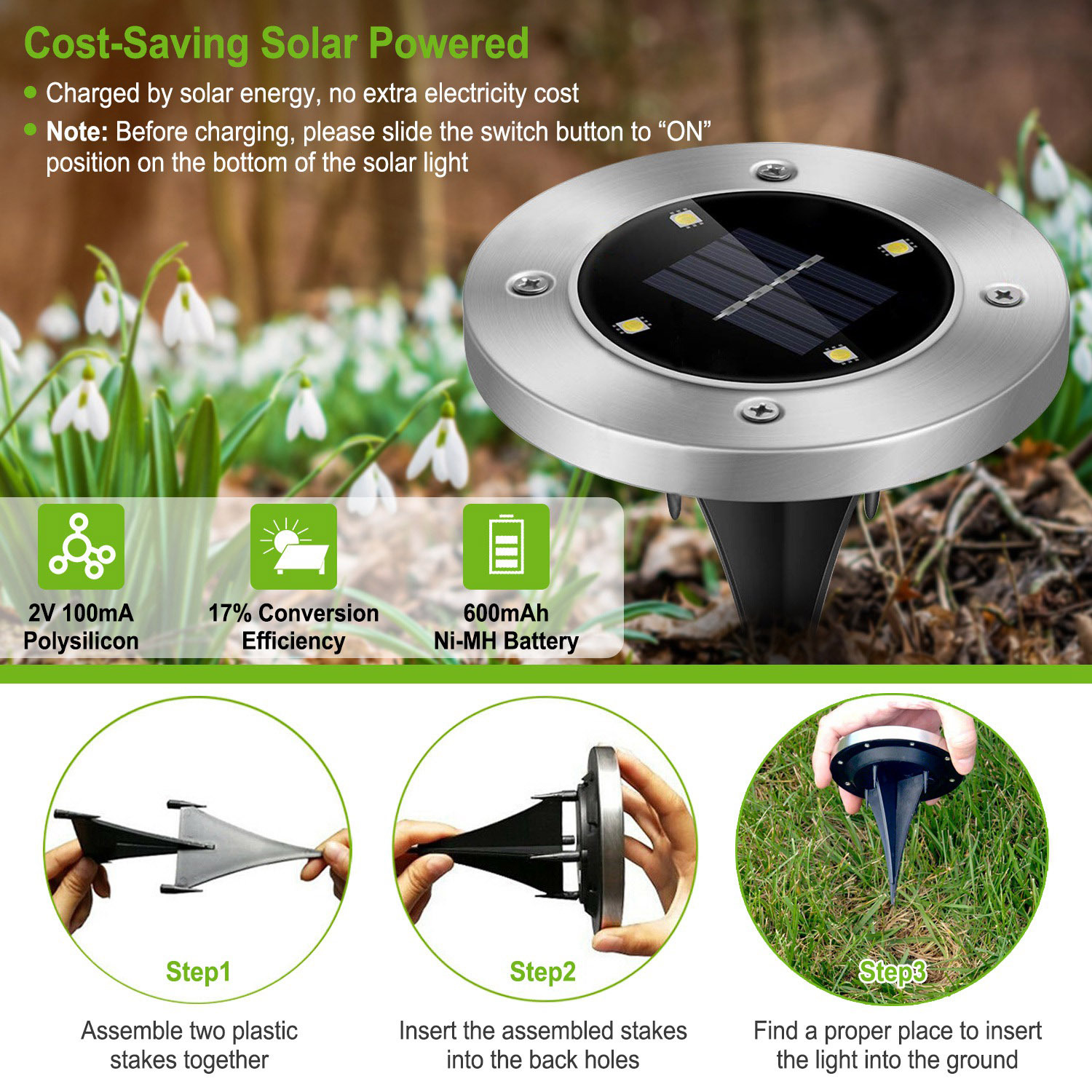 PathGlow Solar Lights (4-Pack) - Image 5
