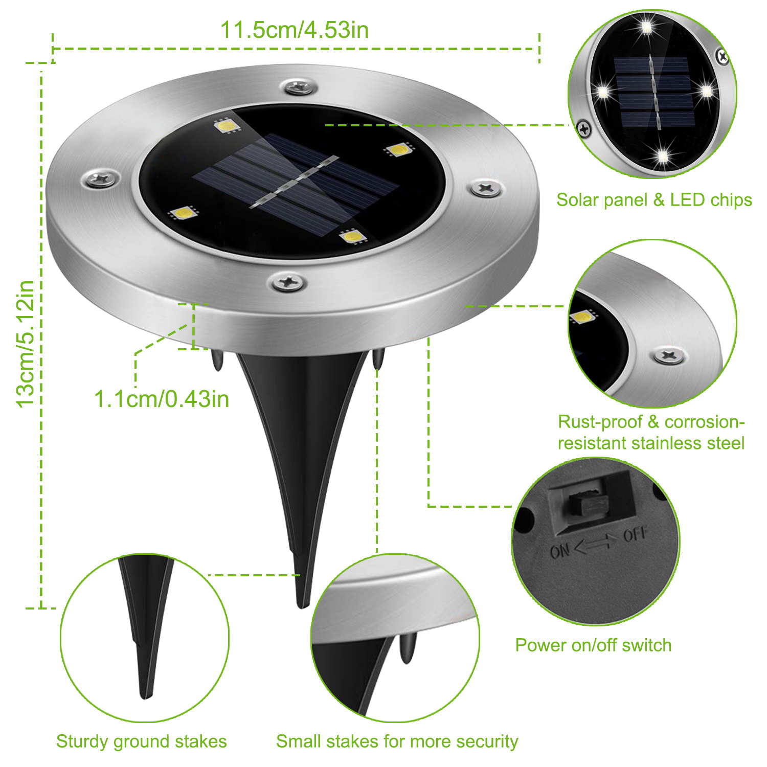 PathGlow Solar Lights (4-Pack) - Image 3