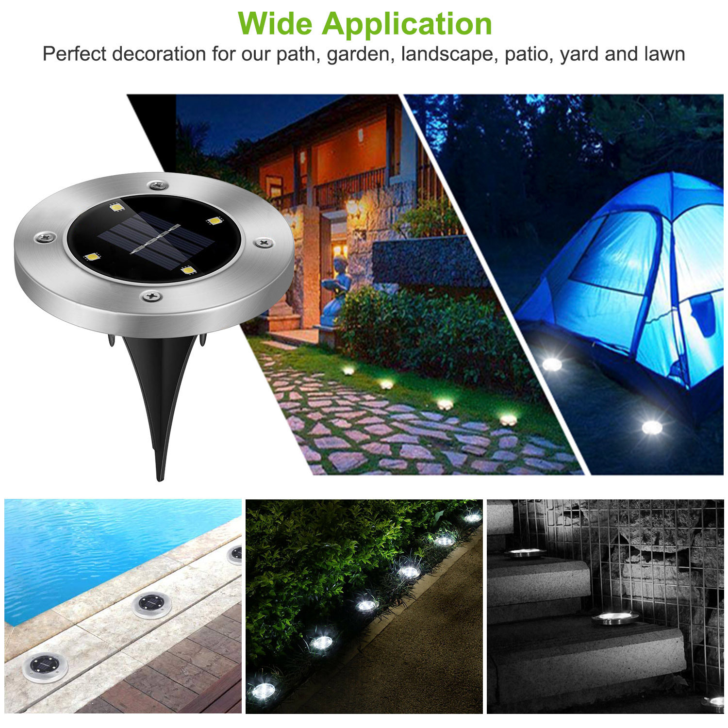 PathGlow Solar Lights (4-Pack) - Image 2